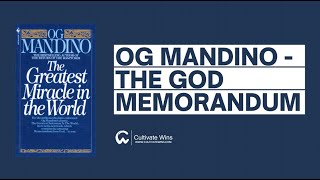 Og Mandino  The God Memorandum [upl. by Riatsala162]