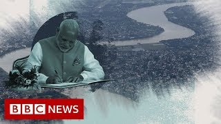 Cleaning up Indias holy river  BBC News [upl. by Zuckerman]