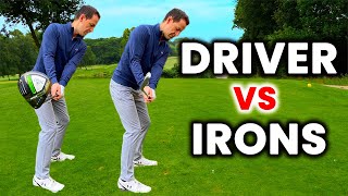 Perfect Golf Swing Takeaway Drill  DRIVER Vs IRONS  Whats the difference [upl. by Kcire]