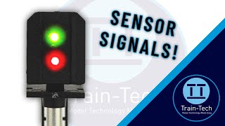 TrainTech SS Sensor Signals  Completely Automatic Signalling  For DC and DCC [upl. by Mehitable]