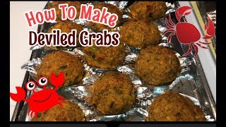 HOW TO MAKE DEVILED CRABS special guest [upl. by Cirilla302]