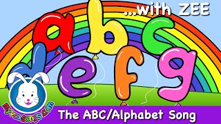 The Alphabet Song with lyrics  Nursery Rhymes [upl. by Asiuol]