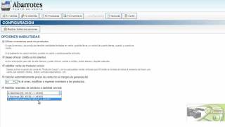 Abarrotes Punto de Venta Configuracion Ganancia y Redondeo [upl. by Ashlen900]