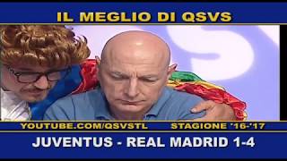 QSVS  I GOL DI JUVENTUS  REAL MADRID 14 TELELOMBARDIA  TOP CALCIO 24 [upl. by Leinnad677]