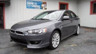 2010 Mitsubishi Lancer GTS Start Up Engine In Depth Tour and Test Drive [upl. by Gibbie351]