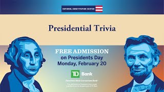 Presidents Day 2022  Presidential Trivia [upl. by Ahsilek]