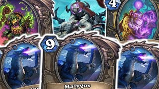 Triple MALYGOS In 1 Game  OTK ROGUE  THE WITCHWOOD  HEARTHSTONE  DISGUISED TOAST [upl. by Aeret450]