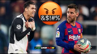 Cristiano Ronaldo Vs Lionel Messi ● Top 5 Fights\Angry Moments Ever ● 1080i HD [upl. by Ysirhc854]