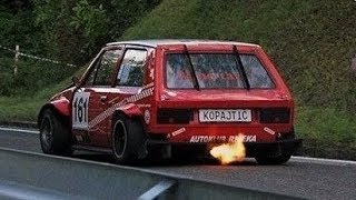 Fastest Yugo Hillclimb Monster  220Hp700Kg Dejan Kopajtic  Buzet 2017 [upl. by Ngo]