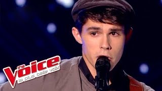 Francis Cabrel – Octobre  Lilian Renaud  The Voice France 2015  Blind Audition [upl. by Yasnyl]