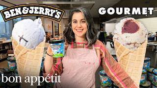 Pastry Chef Attempts to Make Gourmet Ben amp Jerrys Ice Cream  Bon Appétit [upl. by Xever]