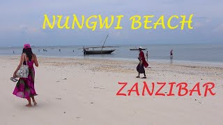 NUNGWI BEACH  ZANZIBAR [upl. by Zinah]