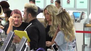 Kim Zolciak gets denied to fly Delta and gets EXTREMELY mad departing at LAX Airport [upl. by Olethea127]