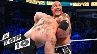 Goldberg’s biggest Jackhammers WWE Top 10 Feb 9 2020 [upl. by Lemal]