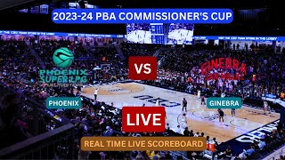 Phoenix Vs Ginebra LIVE Score UPDATE Today Basketball 202324 PBA Commissioners Cup Dec 09 2023 [upl. by Eirrab768]