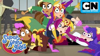 The First Time The Girls Met  DC Super Hero Girls  Cartoon Network [upl. by Hackney910]