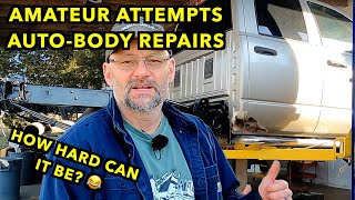 Dodge Ram Rust Repair Rocker Panel amp Cab Corner Ram Rescue Part 2 [upl. by Kho461]