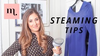 How To Steam Your Clothes The Right Way [upl. by Bailey]