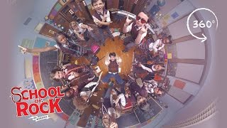 SCHOOL OF ROCK The Musical – “You’re in the Band” 360 Video [upl. by Viridi]