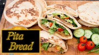 Pita Bread made easy at home [upl. by Borlow]