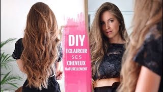 › DIY ‣ ECLAIRCIR SES CHEVEUX NATURELLEMENT  Laura MILOW [upl. by Killarney585]