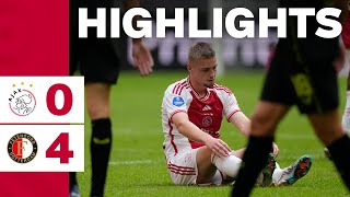 Highlights Ajax  Feyenoord  Eredivisie [upl. by Asilrak802]