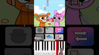 POV Incredibox Sprunki Sinner Edition But With 2 Pinki ChooChooBrother  Octave Piano Tutorial [upl. by Silvia38]