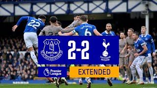 EXTENDED HIGHLIGHTS EVERTON 22 TOTTENHAM [upl. by Oetsira]