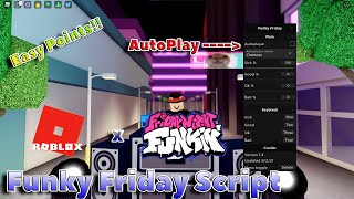 NEW OP amp EasyUse FUNKY FRIDAY Script  Hack GUI  Auto Play amp Infinite Points  PASTEBIN 2021 [upl. by Whittemore]