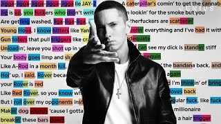 Eminem  Still Dont Give A Fuck 1999 The Slim Shady LP HD Lyrics [upl. by Ekralc]