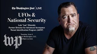 Luis Elizondo Former AATIP Director on UFOs and National Security Live 68 [upl. by Etnoled]