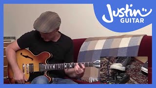 How To Use A Looper Pedal  Guitar Lesson Tutorial  JustinGuitar QA004 [upl. by Gnahk]