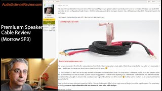 Premium Speaker Cable Review Morrow SP3 [upl. by Dewhirst]