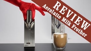 Aerolatte Milk Frother  Exclusive Review [upl. by Ymmaj]