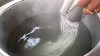 Thai Rice Flour Noodles Recipe [upl. by Reynard]