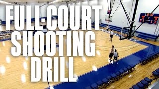 FullCourt Basketball Shooting Drill [upl. by Xena]