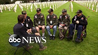 Heroes return to Normandy for 75th anniversary of DDay [upl. by Arica]