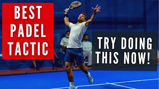 Padel tactic that INSTANTLY improves your MATCHES [upl. by Nabi98]