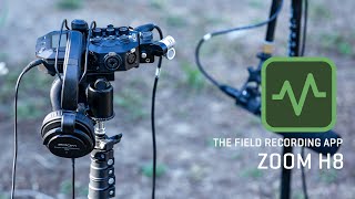 The Zoom H8  The Field Recording App [upl. by Eirahcaz677]