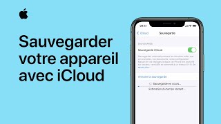 Sauvegarder votre iPhone iPad ou iPod touch sur iCloud  Assistance Apple [upl. by Ahsila745]