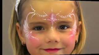 Princess FACE PAINTING  MAQUILLAGE POUR ENFANTS [upl. by Faruq746]