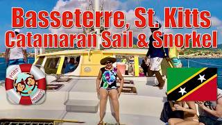 St Kitts  Catamaran Sail amp Snorkel  What to Do in Port [upl. by Attenal]