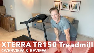 XTERRA TR150 Treadmill Overview amp Review [upl. by Askwith]