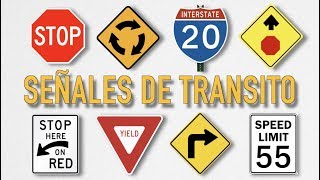 Aprenda las Señales de Transito en Estados UnidosExamen Escrito de Manejo [upl. by Hairahcez844]