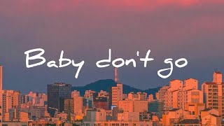 Baby Dont Go lyrics  Justin Vasquez [upl. by Lorenz]