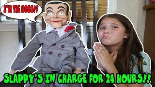 Slappy In Charge For 24 Hours 24 Hours With Slappy Slappys Back [upl. by Suoicerp]