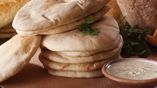 The Softest Pocket Pita Oven Method [upl. by Tehr]