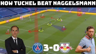 Tactical Analysis PSG 30 Leipzig How Tuchel Conquered Nagelsmann  Champions League SemiFinal [upl. by Yoral618]