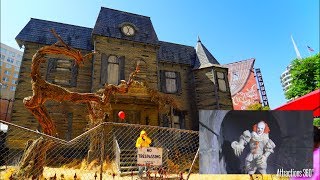 4K The IT Experience  Haunted House Attraction  Hollywood  Highlights [upl. by Ennairoc]