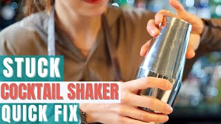 Why Does My Cocktail Shaker Get Stuck Problem Solved [upl. by Nevar899]